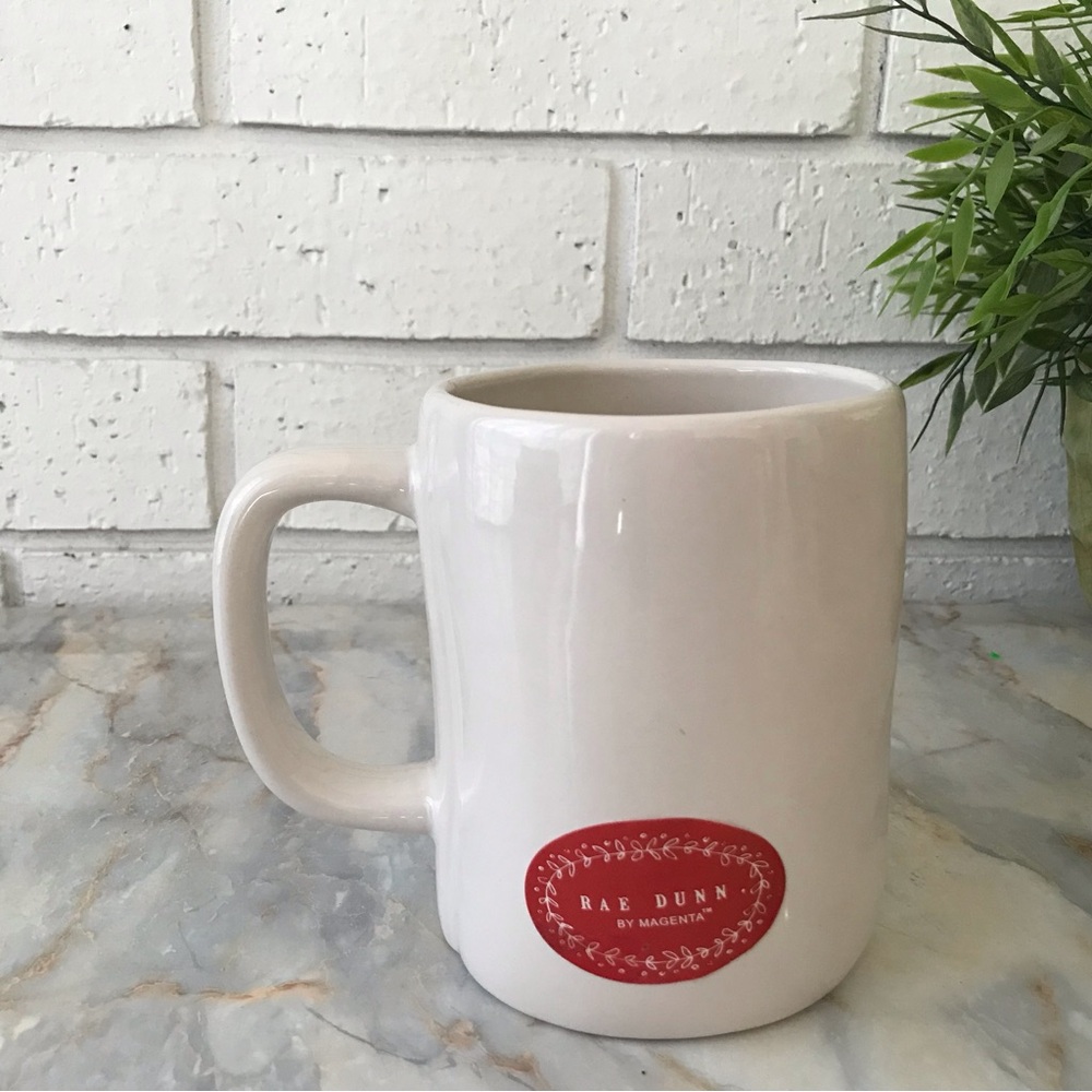 Rae Dunn Mug Santa’s Helper White with Red Lettering - Picture 8 of 13
